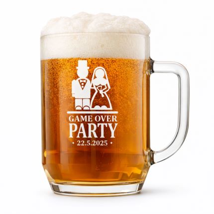 Půllitry k svatbě a rozlučce se svobodou