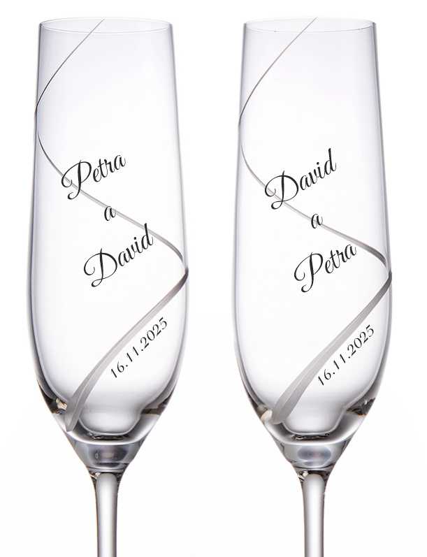 Skleničky pro Novomanžele