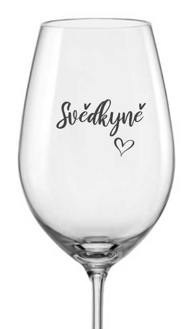 Skleničky pro Svědkyni