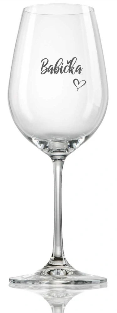 Svatební sklenička Babička, 1 ks