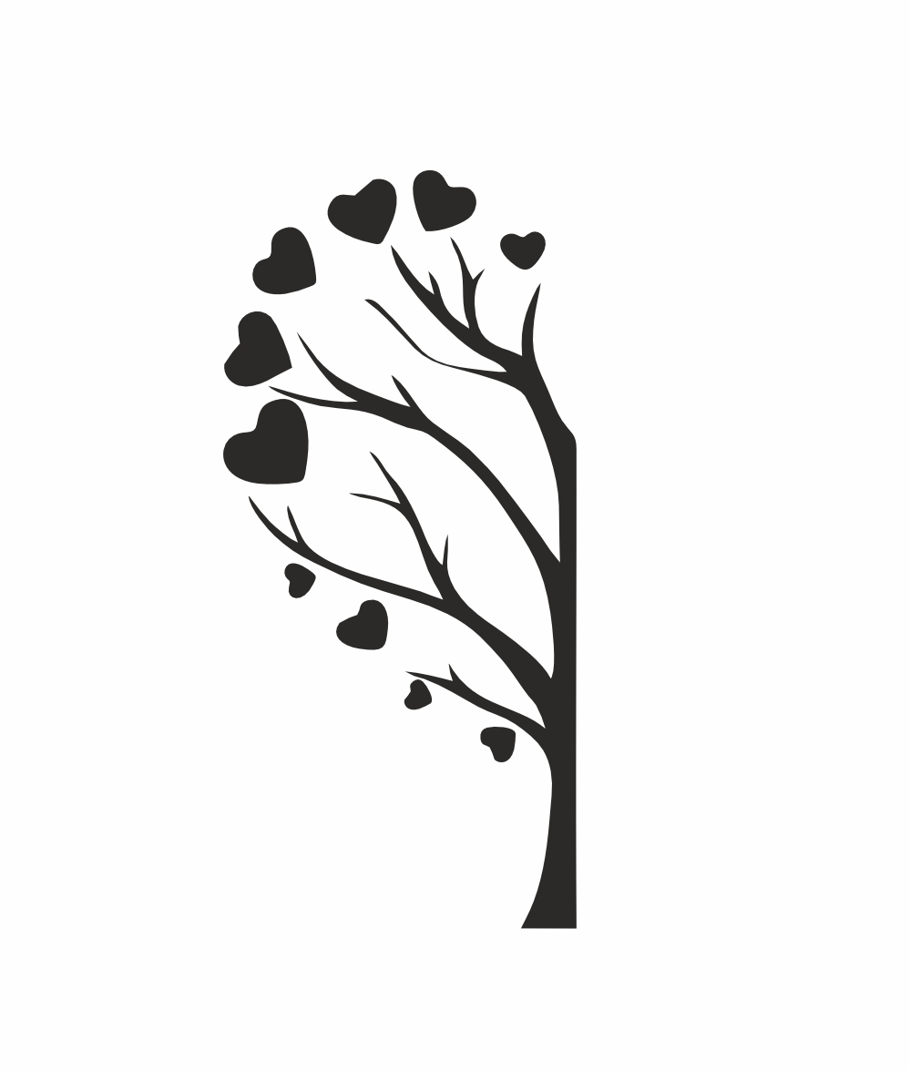 STROM LÁSKY pískování obrázku