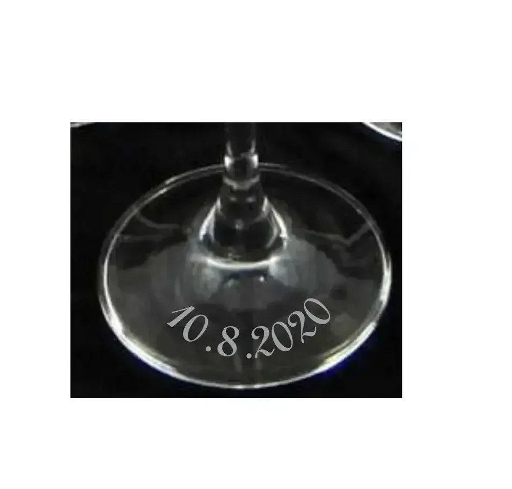 Svatební skleničky na sekt Korunka a Cylindr, 2 ks