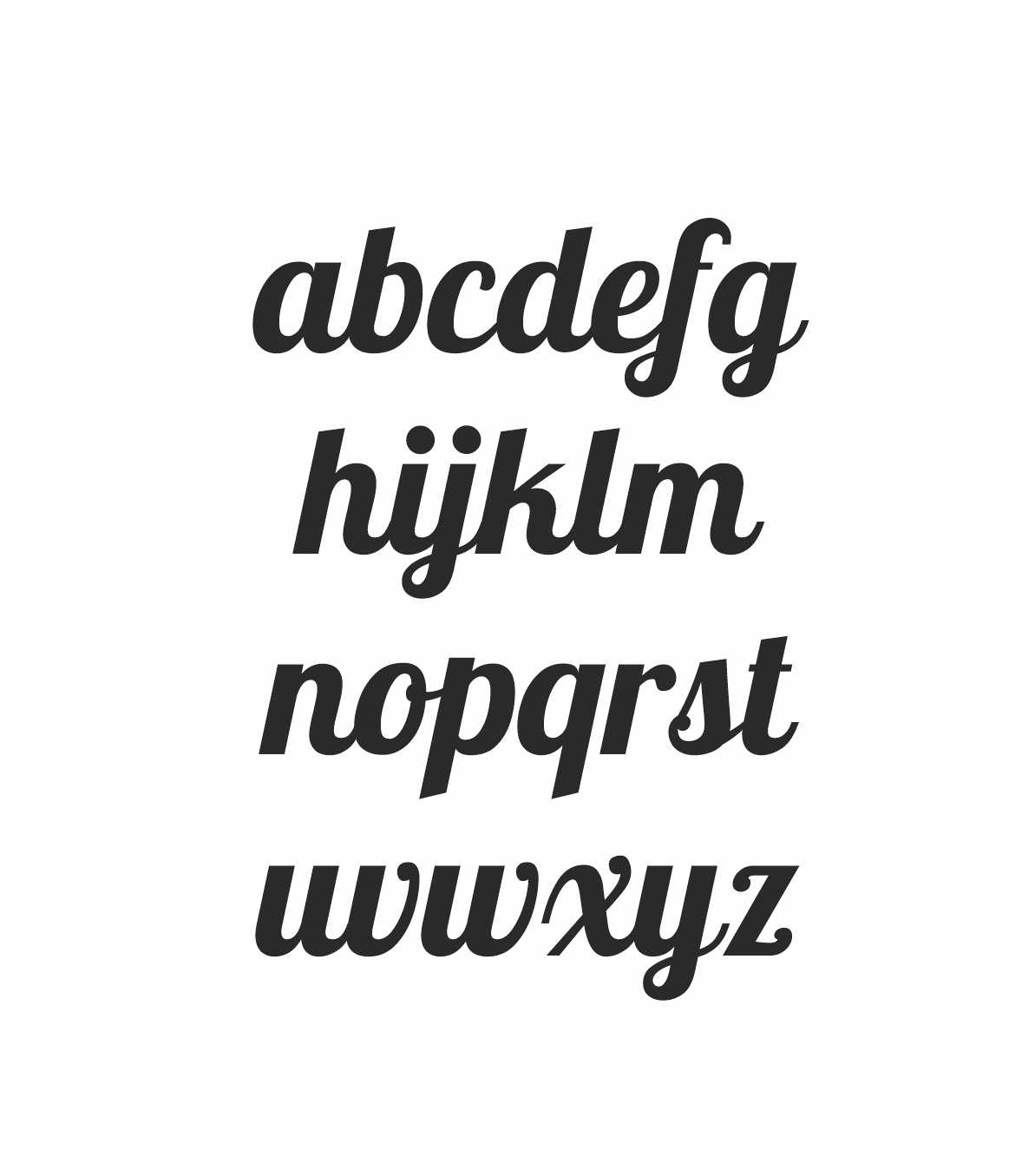 LOBSTER pískování textu