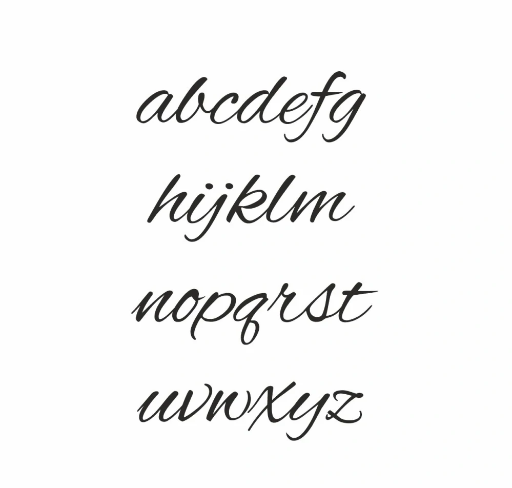 ALEX pískování textu