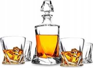 Crystalite Bohemia Set na whisky Quadro 1+6, 1 ks