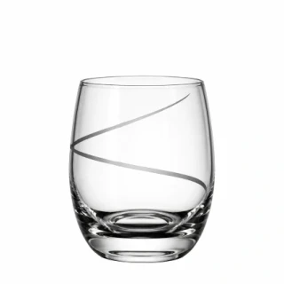 Bohemia Crystal Sklenice na whisky 300 ml dekor ATLANTIS, 6 ks