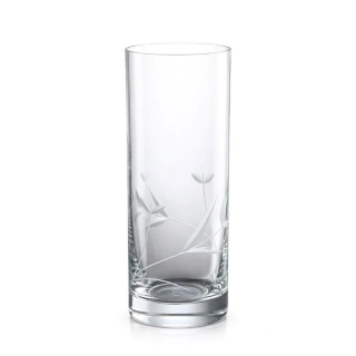 Bohemia Crystal Sklenice na vodu 300 ml dekor ELEGANCE, 6 ks