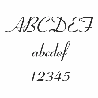 RIBBON pískování textu