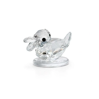 Bohemia Crystal Broušená figurka KACHNA, 1ks