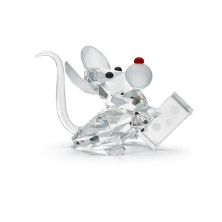 Bohemia Crystal Broušená figurka MYŠKA, 1ks