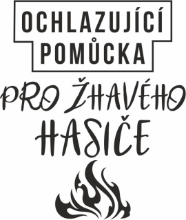 OCHLAZUJÍCÍ POMŮCKA, pískování obrázku