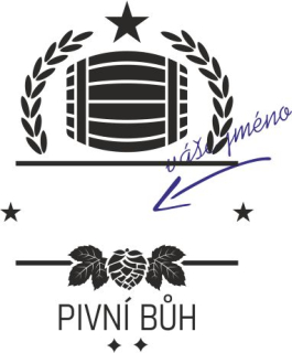 PIVNÍ BŮH pískování obrázku