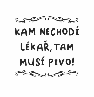 KAM NECHODÍ LÉKAŘ pískování obrázku