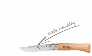 NŮŽ OPINEL s pískovanými iniciály 8,5 cm, 1ks