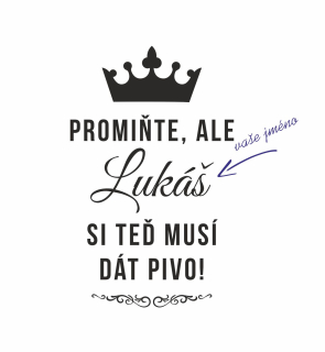 DÁT SI PIVO, pískování obrázku