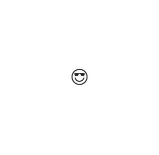 Symbol k textu SMAJLÍK/BRÝLE 1ks, (1,5 cm2)