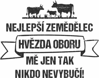 NEJLEPŠÍ ZEMĚDĚLEC, pískování obrázku